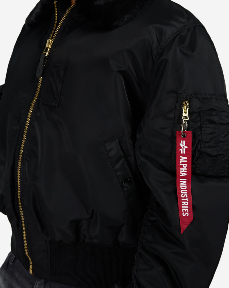 Alpha Industries B-15 Heritage Bomber Jacket MJB23010C1-BLK Black 3