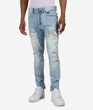 Vintage Washed Rip and Repair Jean