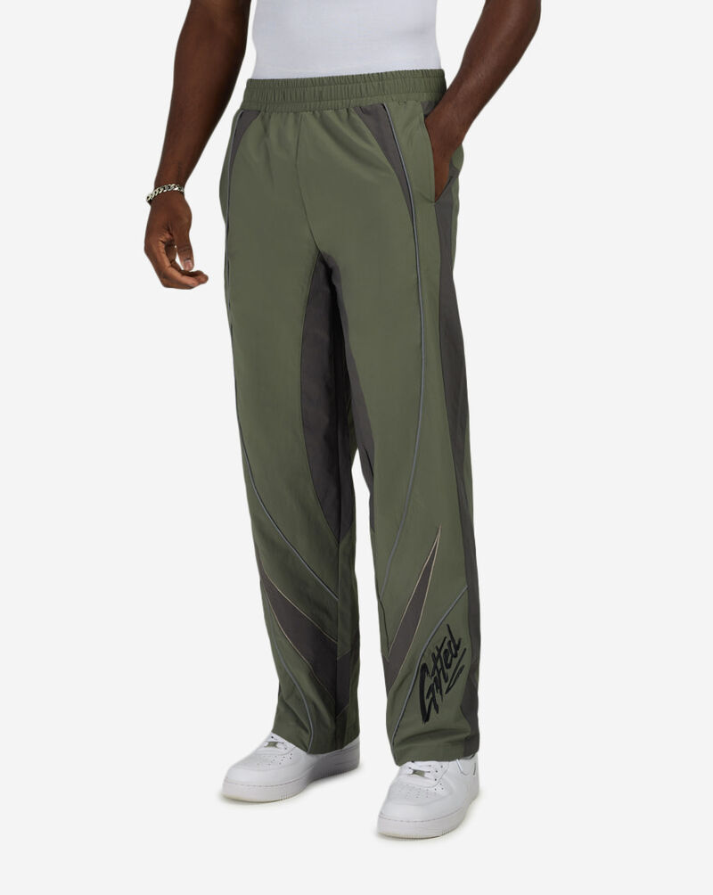 GFTD LA Lotus Nylon Pants LOTUSPANT-GRN Green 1