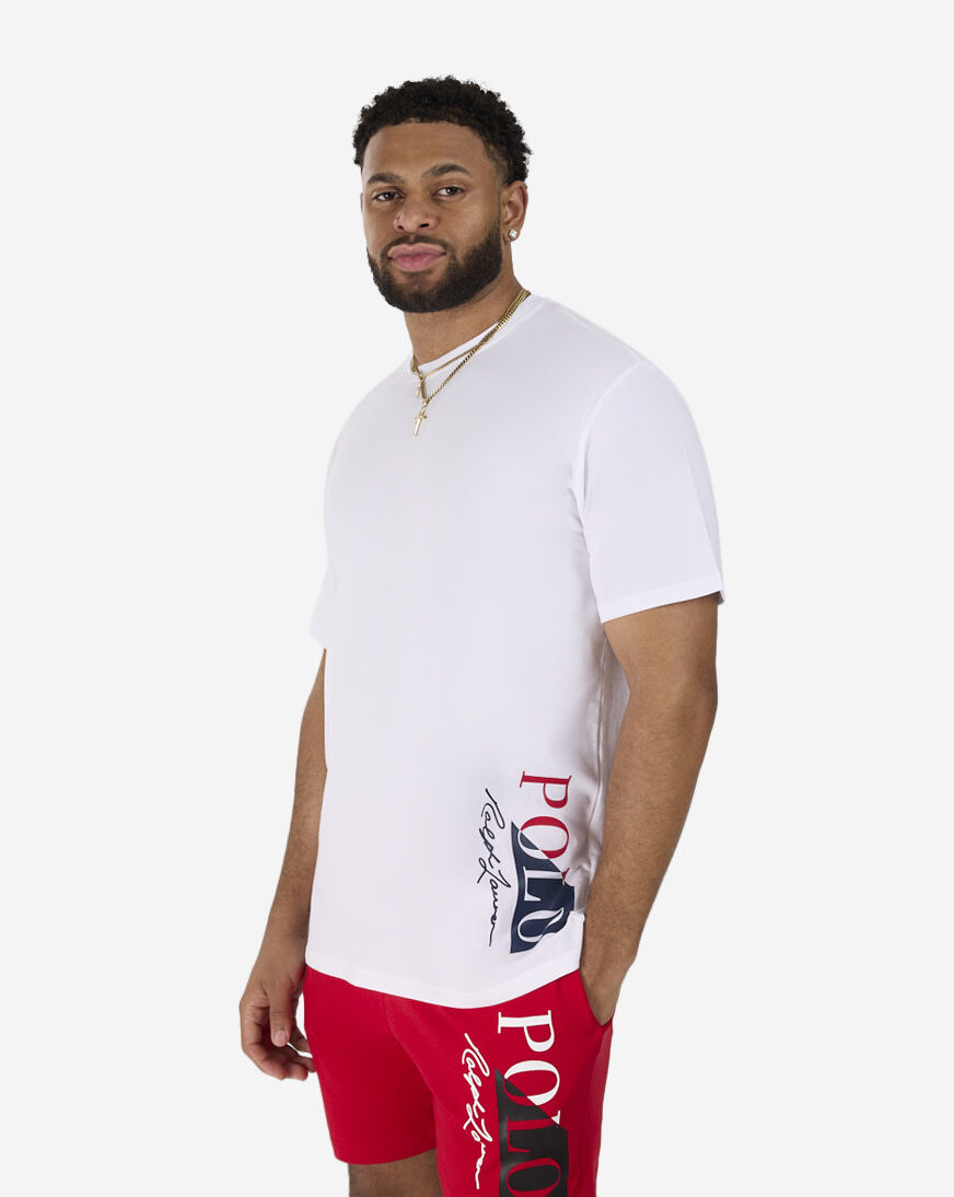 極美品 polo ralph lauren football l/s tee Polo Ralph Lauren LS