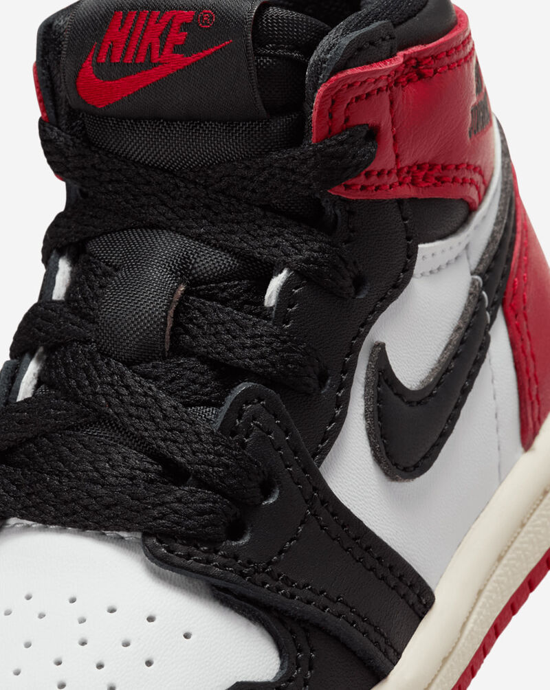 Jordan Toddler Air Jordan 1 Retro High OG FD1413-106 Black 6