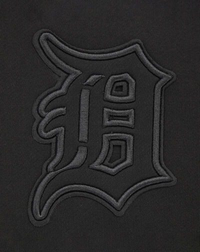 Detroit Tigers Neutral Drop Shoulder Fleece Pull Over Hoodie 