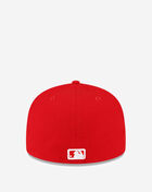 59Fifty New York Yankees World Series Sidepatch Grey Under Fitted Hat