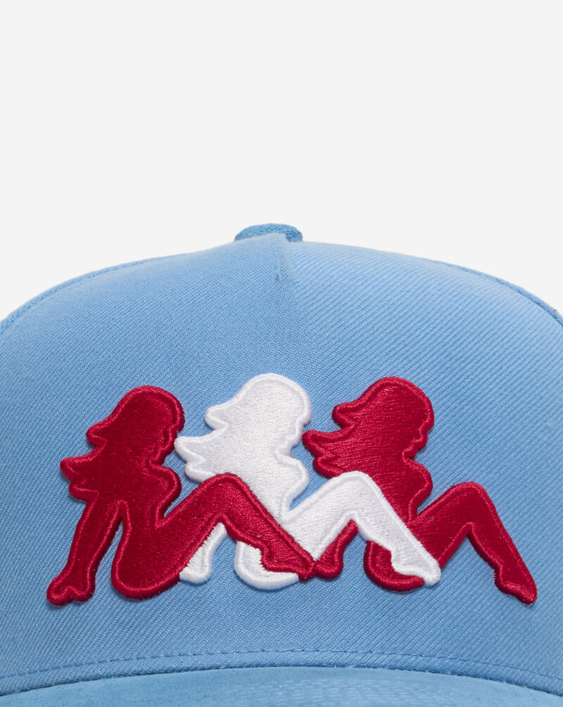 Field Grade Girls Girls Girls Full Wool Acrylic Suede Brim Trucker Hat 1006395 Blue 3