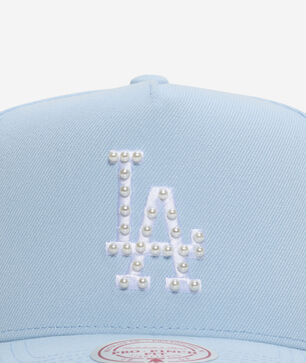 New Los Angeles Dodgers Pro Pinch Pearls Snapback Hat