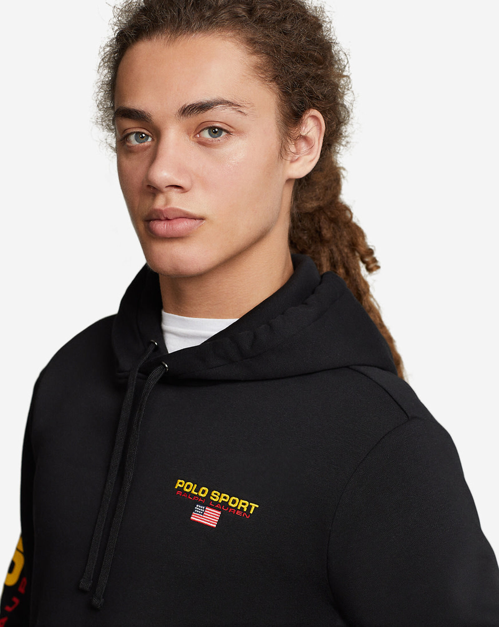 Polo sport black hoodie Clearance