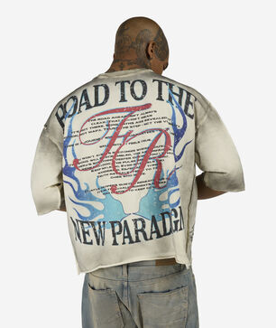 Greek Mythology Mini Terry Cropped Tee