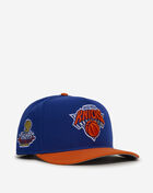 New Era 9Fifty New York Knicks Champs 2 Tone A-Frame Snapback Hat 71093387 Blue 1