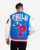 Pro Standard Philadelphia 76ers Logo Varsity Jacket BP7654216-RYR Blue 3