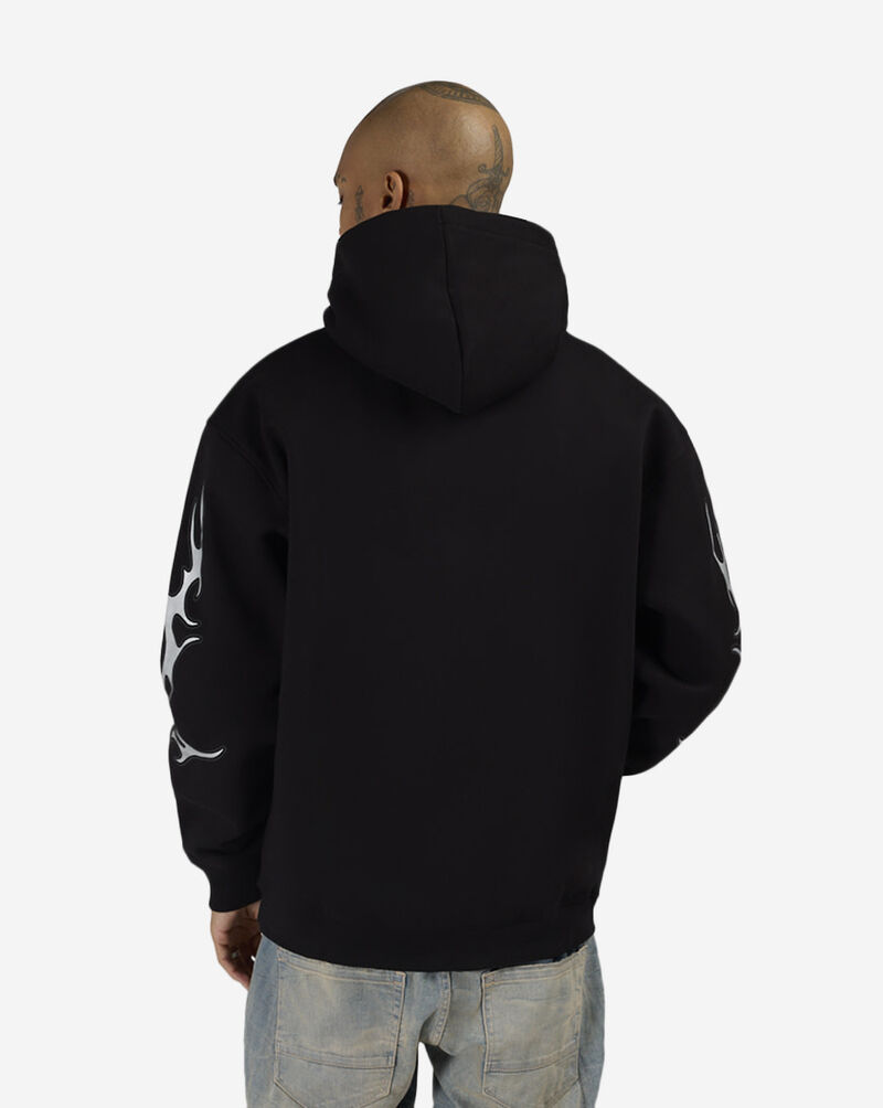 Decibel Metallic Neo Tribal Hoodie DCB001-BLK Black 2