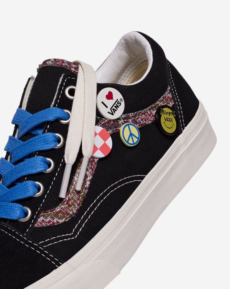 Vans Grade School Old Skool Pinned  VN000ECUBPQ Black 8