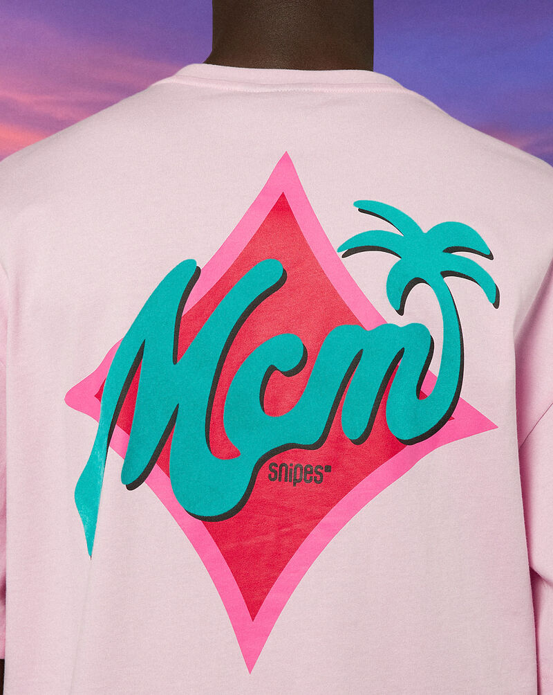 MCM MCM x SNIPES Palm T-Shirt  SFM252-002-3-ROS Pink 5