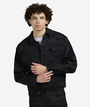 Cropped Basic Denim Jacket