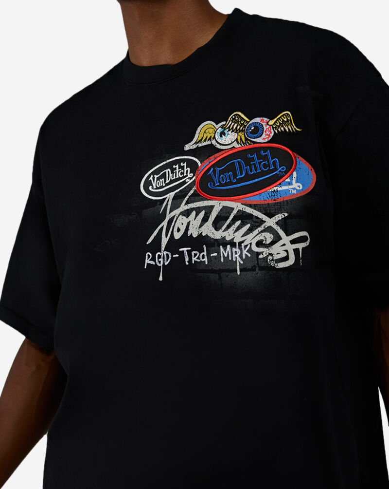 Von Dutch Signature Patch Tee 4VND9E0455-BLK Black 3
