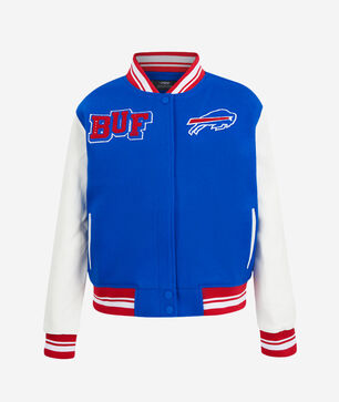 Buffalo Bills Mash Up Rib Wool Varsity Jacket