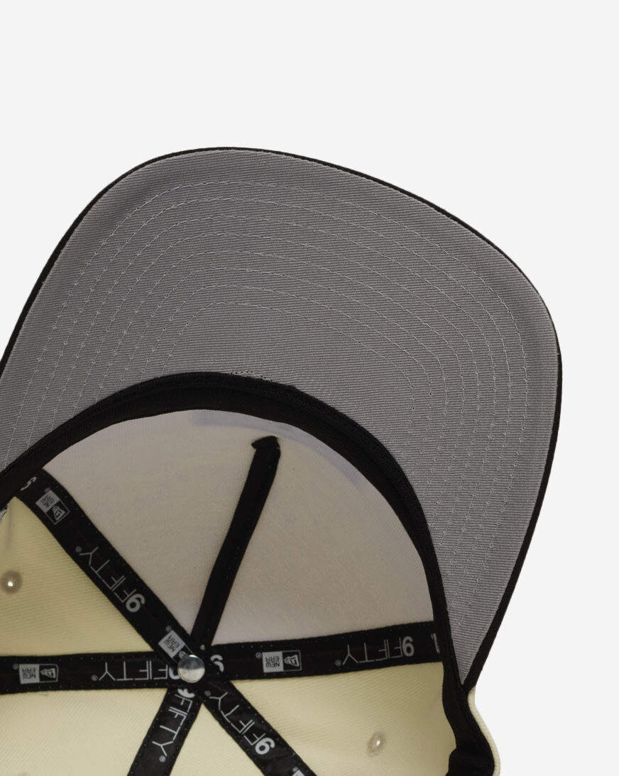 Shop New Era 9Fifty Las Vegas Raiders Curve A-Frame Snapback Hat