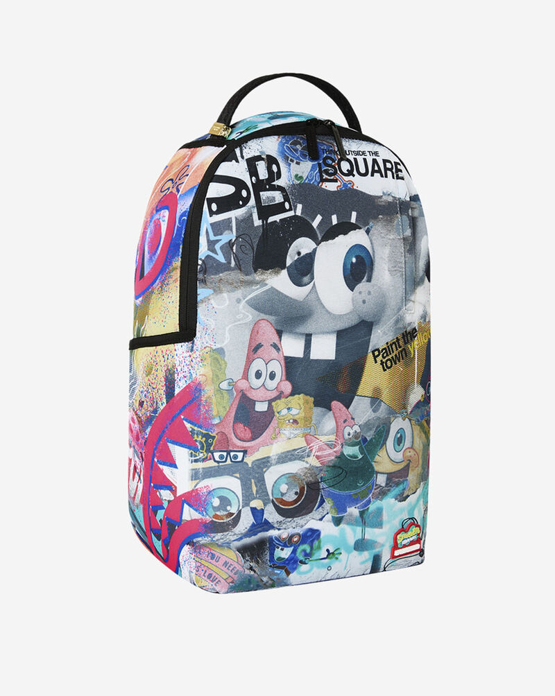 Sprayground SpongeBob Graffiti Wall Backpack B8875 Multi 4