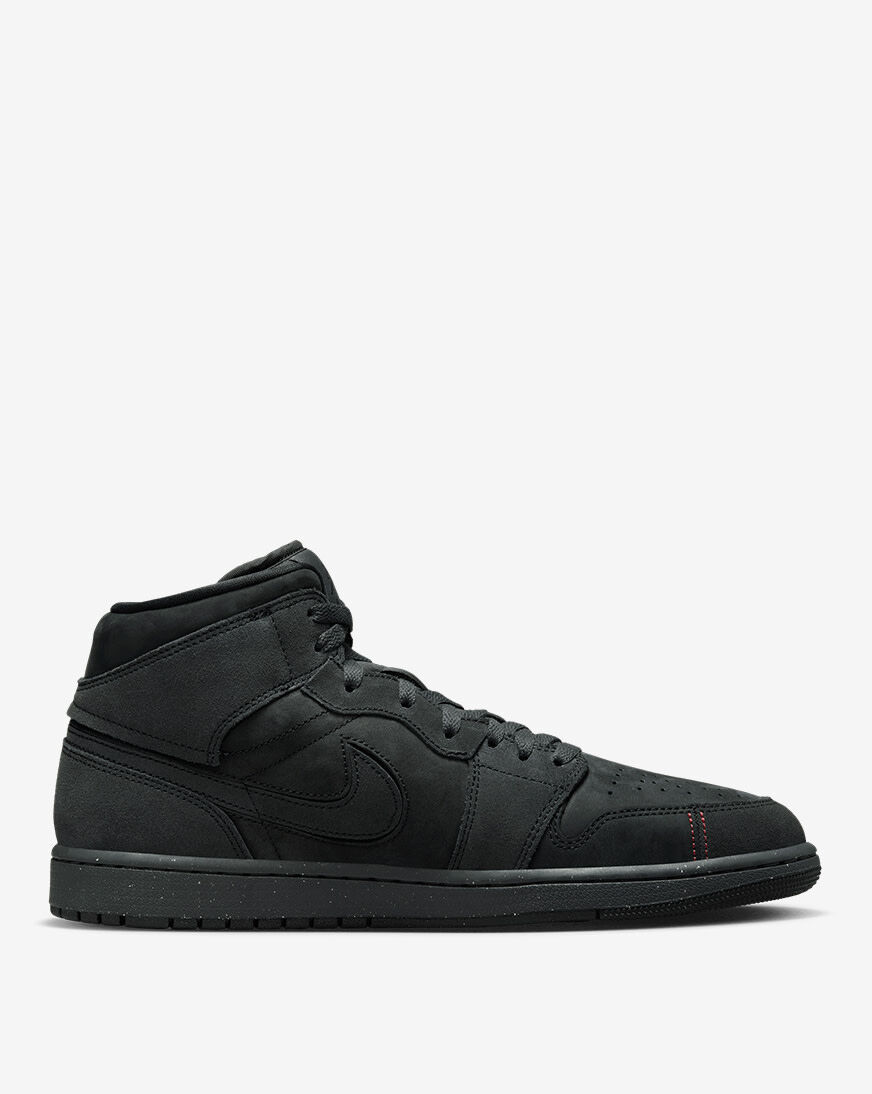 Air jordan 1 2024 mid black suede