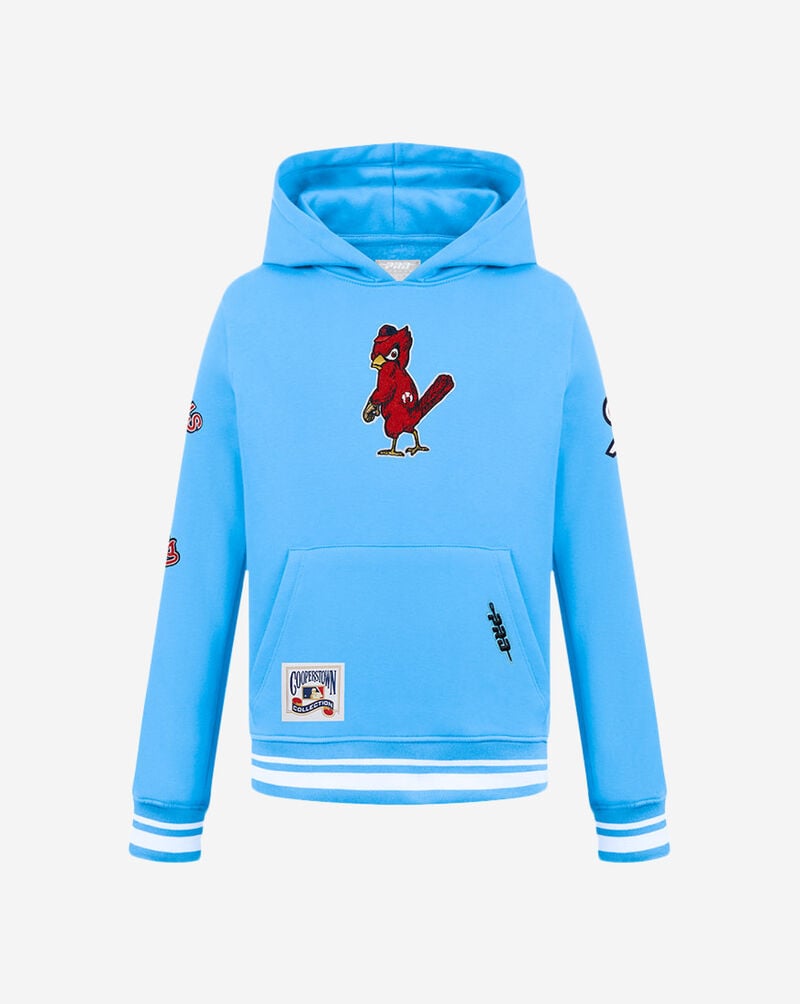 PRO STANDARD Big Boys' St. Louis Cardinals Retro Classic Rib Fleece Pullover Hoodie LSCB5315097-UNI Blue 1