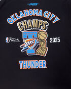 PRO STANDARD Oklahoma City Thunder Nba Finals 2025 Rib Fleece Pull Over Hoodie BOT5516964-BLK Black 2