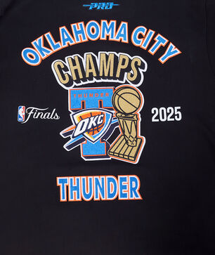Oklahoma City Thunder Nba Finals 2025 Rib Fleece Pull Over Hoodie