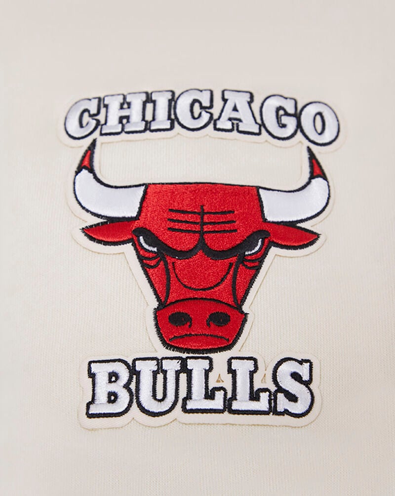 PRO STANDARD Chicago Bulls Retro Classic Fleece Pull Over Hoodie  BCB556008-ERD cream 2