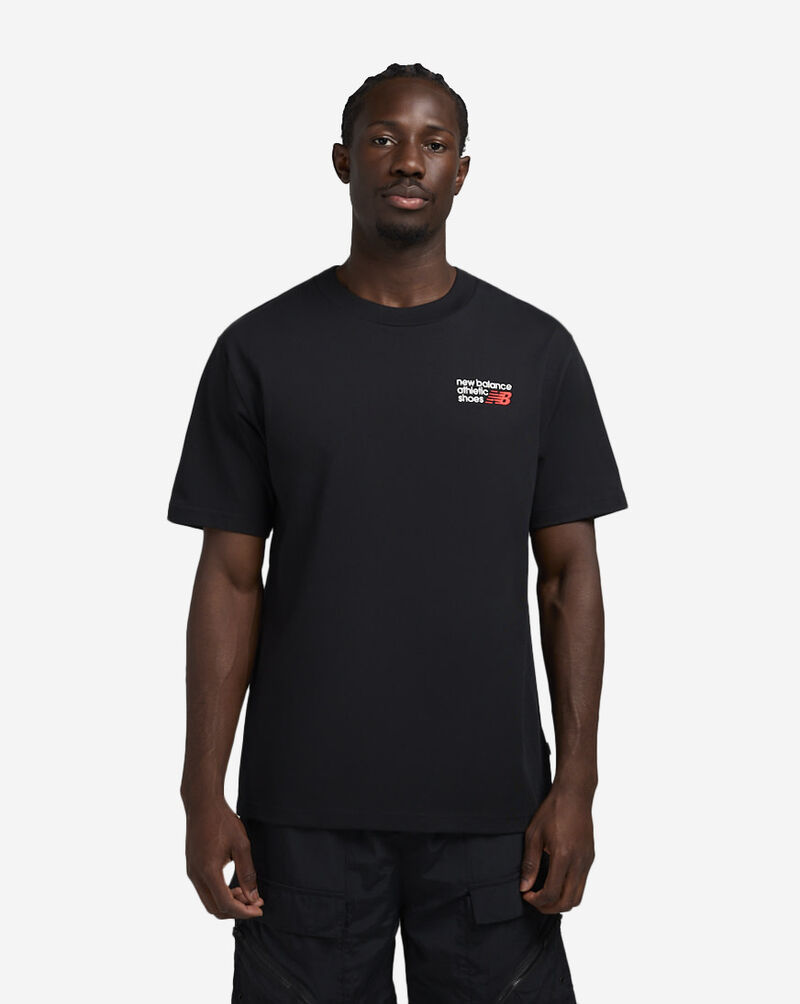 New Balance athletics tee MT41908-BK Black 1