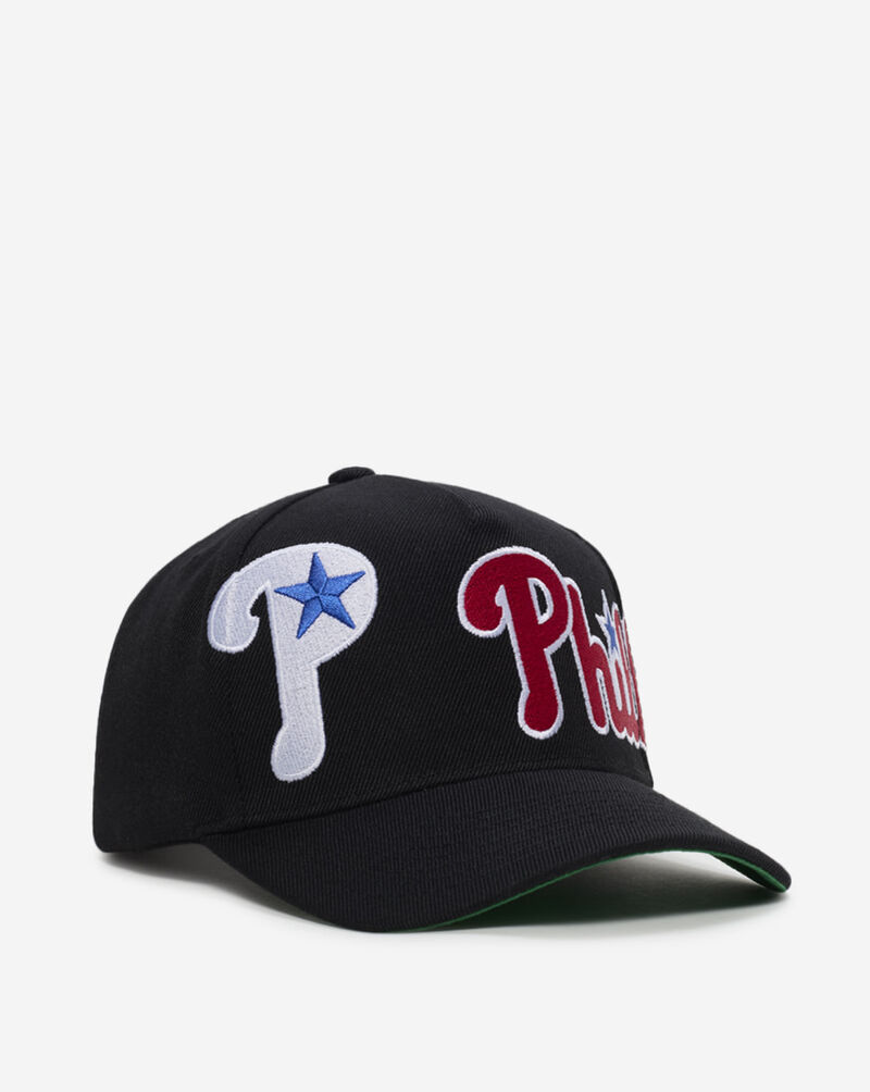 Mitchell  Ness Philadelphia Phillies Pro Pinch Adjustable Hat HP12860-PPHBLCK Black 1