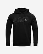 PRO STANDARD Los Angeles Dodgers Triple Black Double Knit Pull Over Hoodie LLD532564-BLK Black 1
