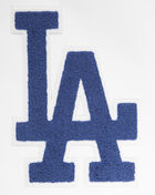 PRO STANDARD Los Angeles Dodgers Classic Chenille Double Knit Full-Zip Hoodie LLD531899-WHT White 2
