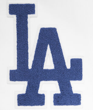 Los Angeles Dodgers Classic Chenille Double Knit Full-Zip Hoodie