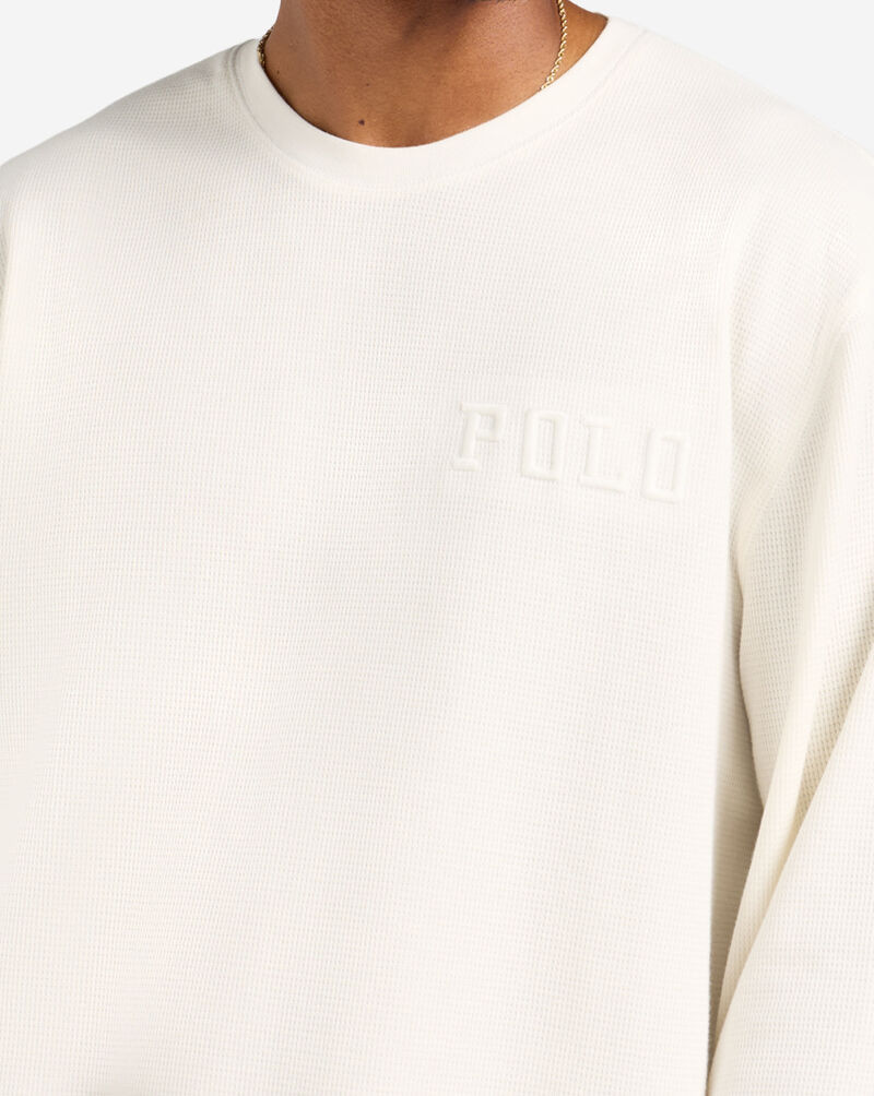 Polo Ralph Lauren Embossed Thermal PWLE2F-J01-NEV White 3