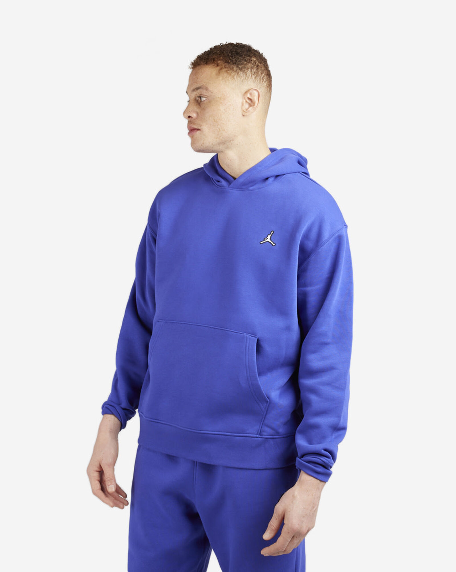 Shop Jordan MJ Essential Fleece Pullover Hoodie DQ7466-432 purple | SNIPES  USA
