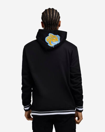 Southern  University Vintage Varsity Rib Fleece Pull Over Hoodie Southern  University Vintage Varsity Rib Fleece Pull Over Hoodie