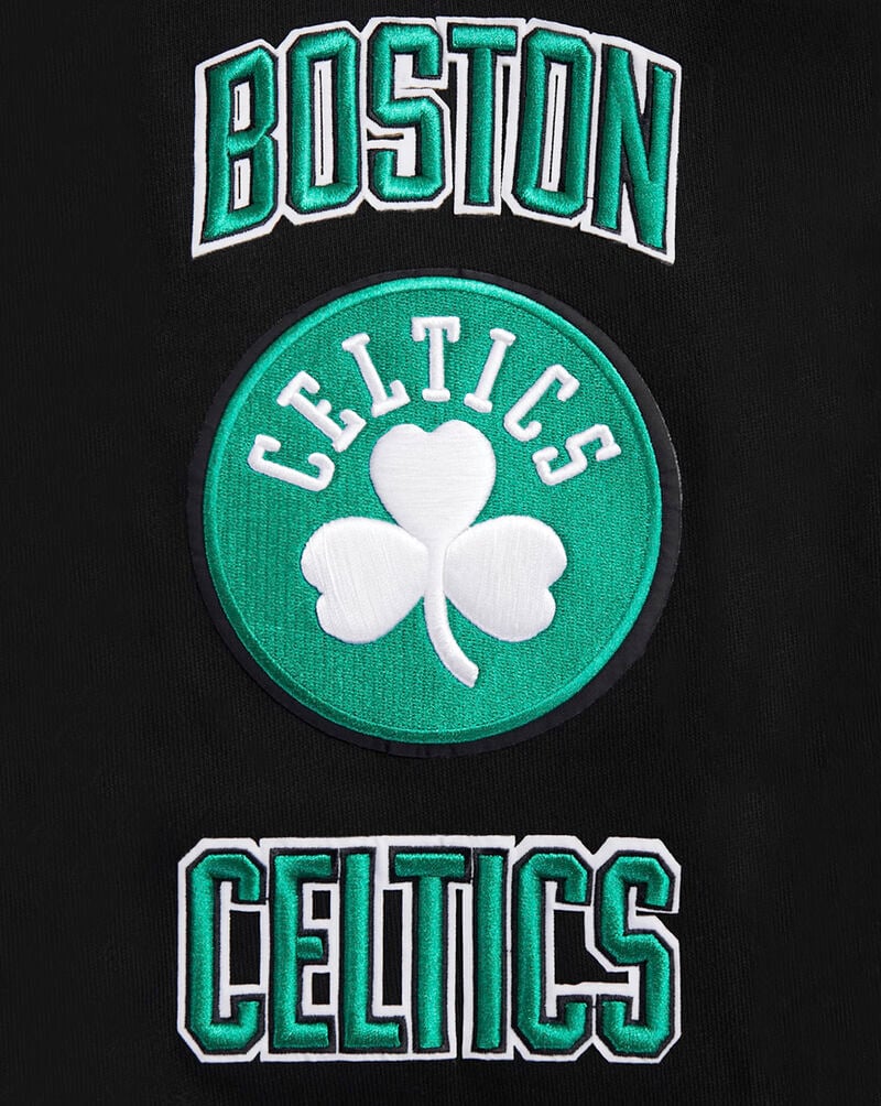 PRO STANDARD Boston Celtics Retro Classic Fleece Pull Over Hoodie BBC555844-BLK Black 4