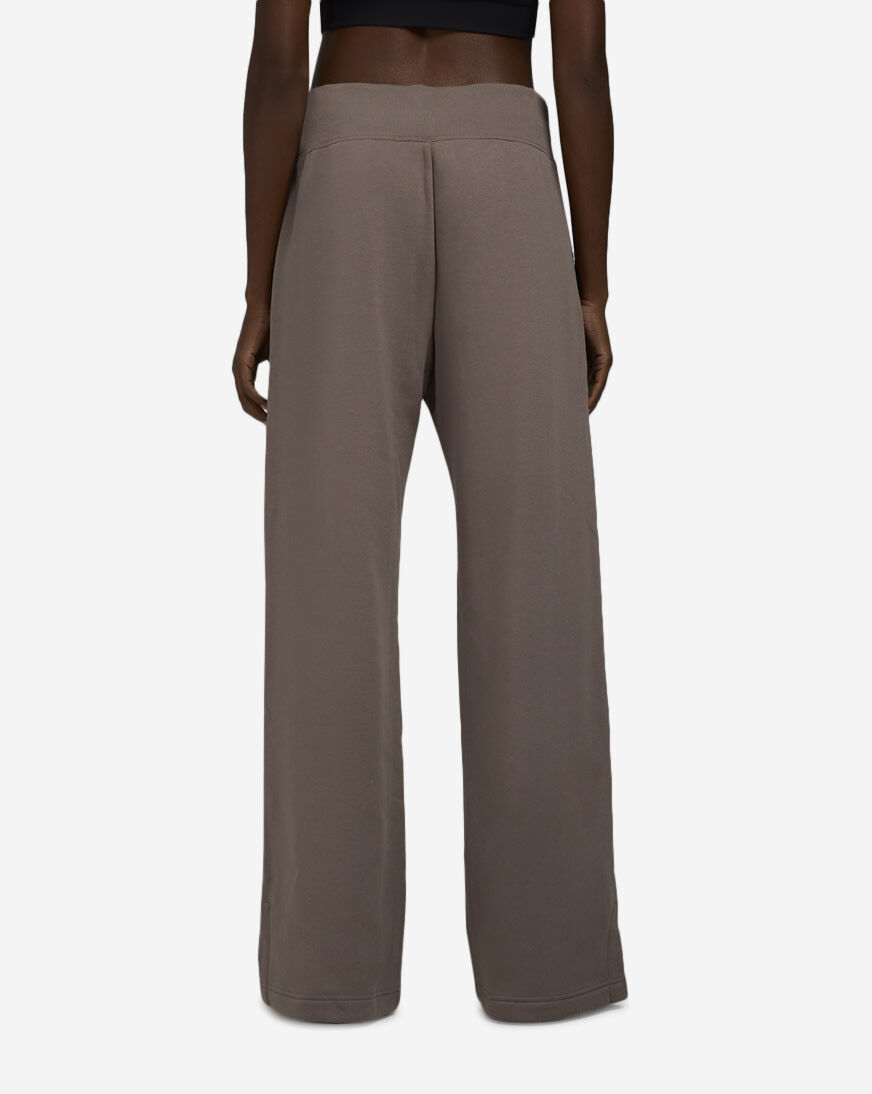 Shop Nike NSW Phoenix Fleece Wide-Leg Sweatpants DQ5615-233 brown