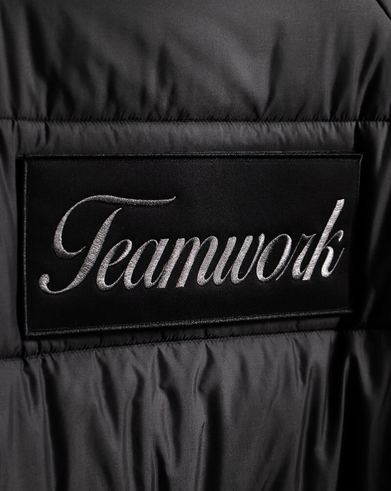 Mitchell  Ness Mitchell and Ness x Waraire Black Full-Snap Puffer Jacket JK7965-MNNBLCK Black 7