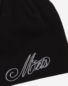 New Era New York Mets Script Oversized Logo Knit 60981483 Black 2