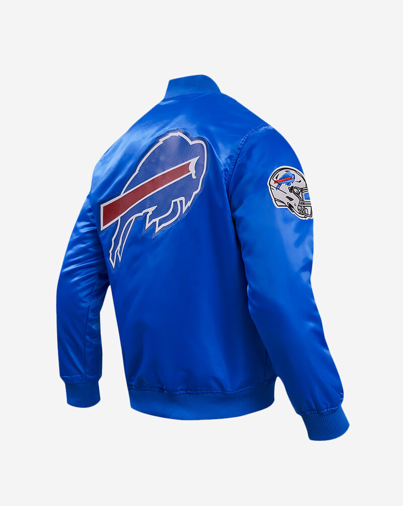 PRO STANDARD Buffalo Bills Big Logo No Fill Satin Jacket FBB6410178-RYB Blue 3