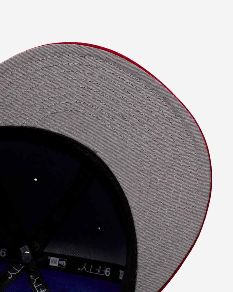 New Era 9Fifty New York Rangers Evergreen Snapback Hat 60649567 Blue 4