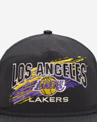 New Era 9Fifty Los Angeles Lakers Nylon Golfer Snapback Hat 60586724 Black 2