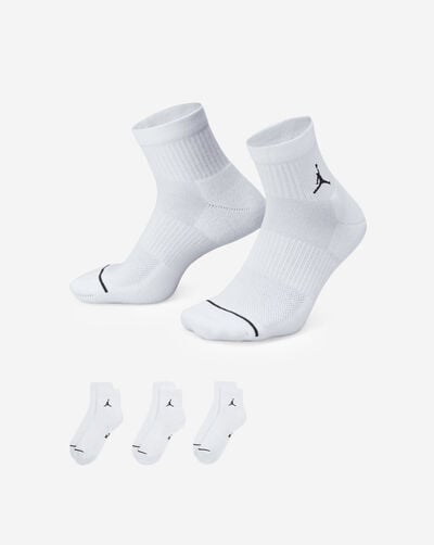 Everyday 3PK Ankle Socks - L