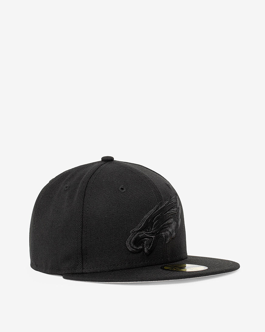 BREATH × NEW ERA EAGLE LOGO 59FIFTY Men's New Era x Felt Black Philadelphia Eagles 59FIFTY