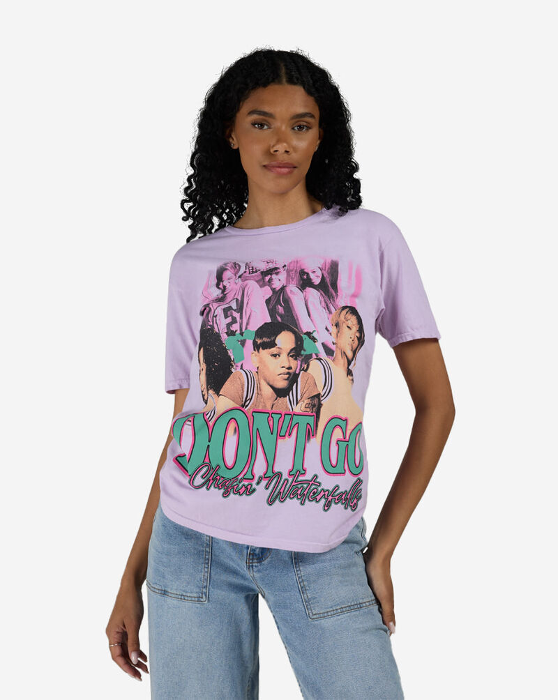 Graphic Tees TLC Chasing Waterfalls Tee TLC153794 Pink 1