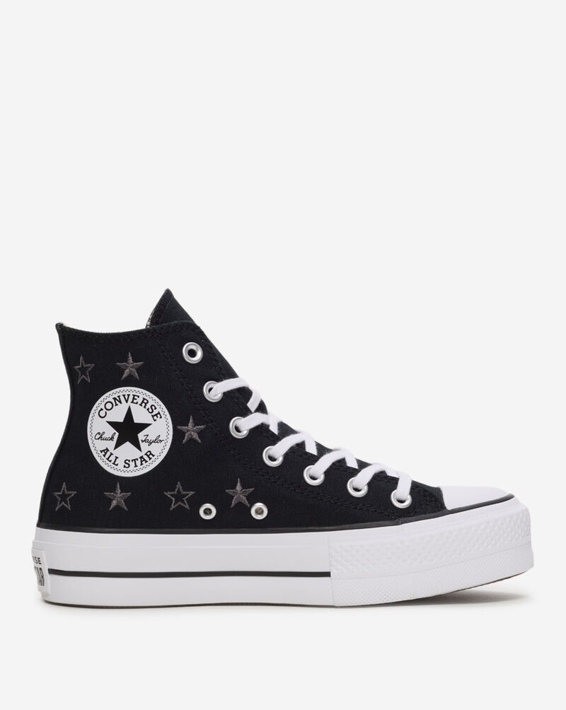 Converse Chuck Taylor All Star Lift Platform Archive Stars A15537C Black 4