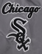 Chicago White Sox Old English Rib Satin Jacket