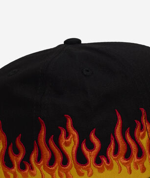 No F Given Flames Twill Trucker Hat