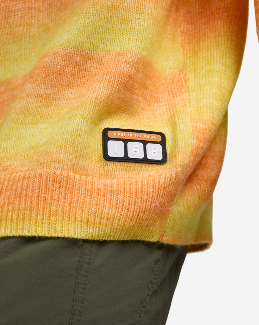 Shop Puma LaFrancé Heem Knit Sweater 63247601 orange | SNIPES USA