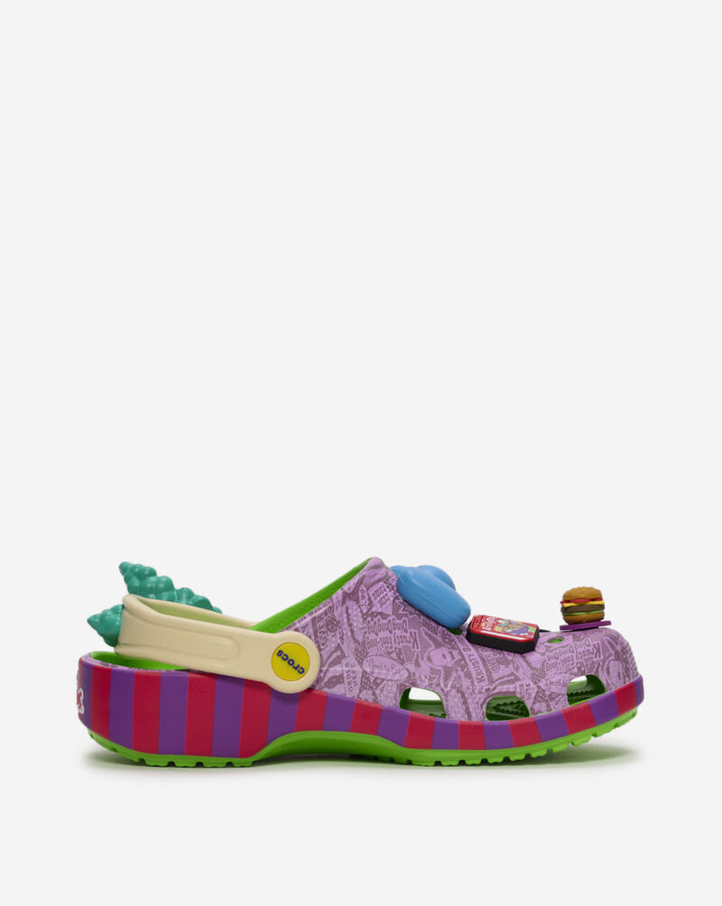 Crocs Grade School The Simpsons Krusty Classic Clog 211107-90HJ Pink 4