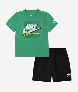 Little Kids' Taffeta Short Set 